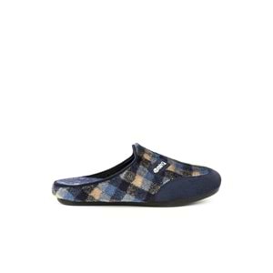 Muya Tauri Anatomik Taban Kışlık Erkek Ev Terliği - lacivert - 42