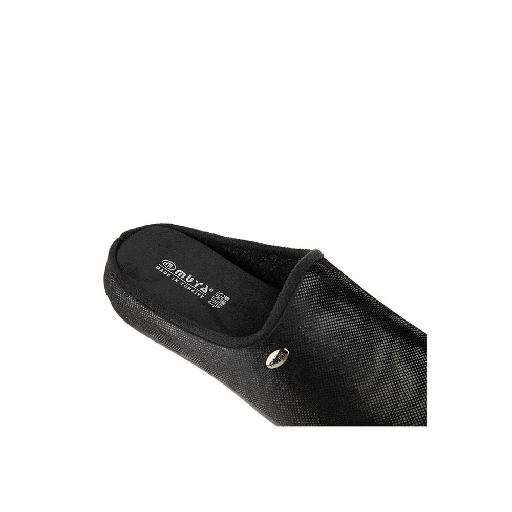 Muya Missy Anatomik Taban Kışlık Kadın Ev Terliği - Siyah - 38