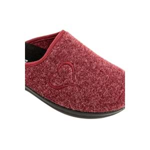 Muya Mochi Ortopedik Taban Kadın Ev Terliği - Bordo - 36