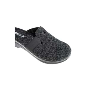 Muya Penny Ortopedik Taban Kapalı Kışlık Kadın Ev Terliği - Siyah - 40