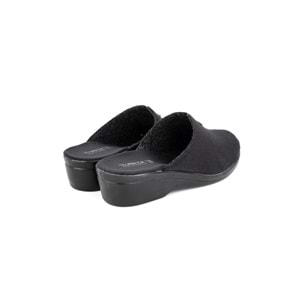 Muya Jessie Ortopedik Taban Kadın Ev Terliği - Siyah - 40