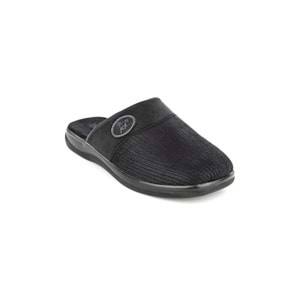 Muya Kailan Ortopedik Erkek Klasik Terlik Siyah - Siyah - 40