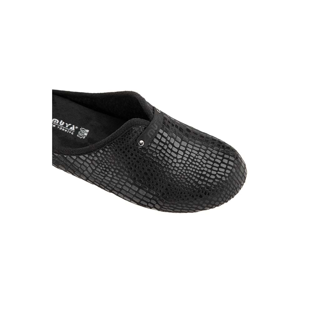 Muya Rana Ortopedik Taban Kadın Ev Terliği - Siyah - 40