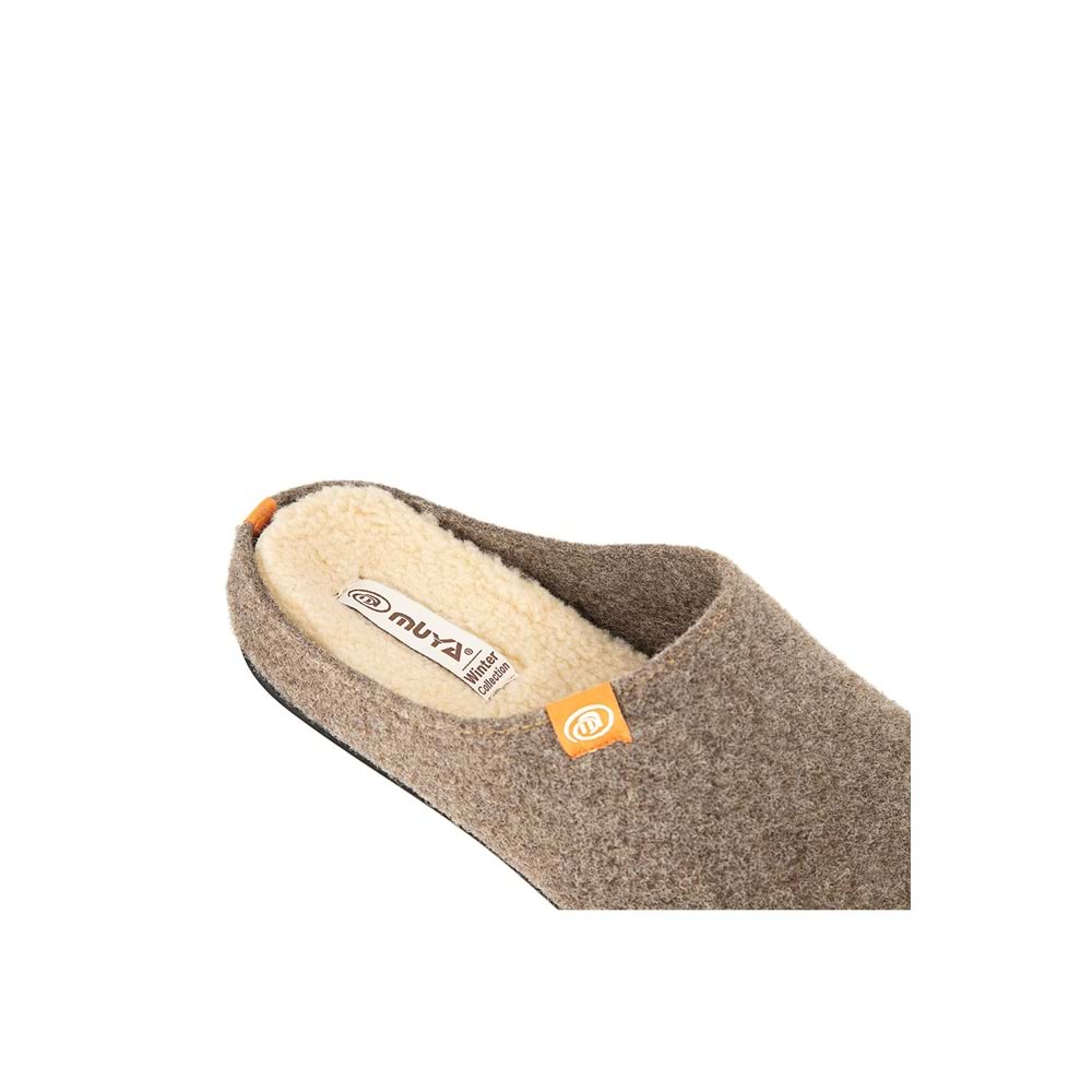 Muya İontas Anatomik Taban Kadın Ev Terliği - Kahverengi - 40