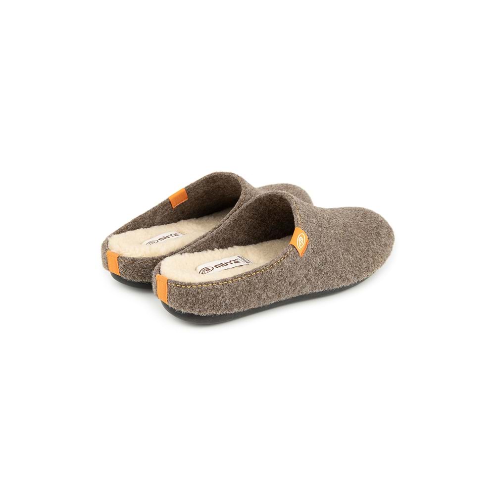 Muya İontas Anatomik Taban Kadın Ev Terliği - Kahverengi - 40