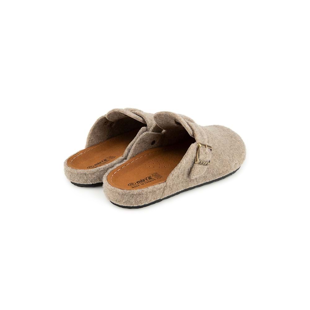 Muya Hopea Ortopedik Taban Kadın Ev Terliği - Bej - 37