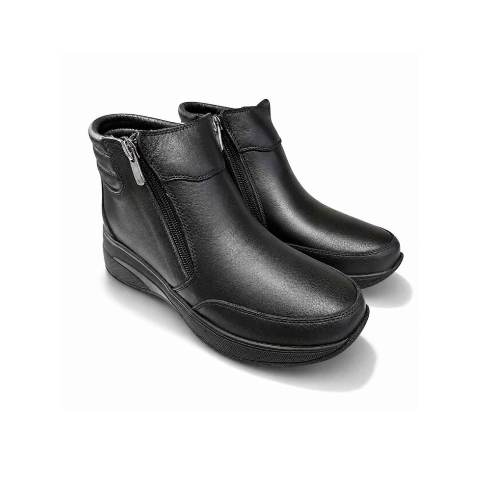 Kristal Dr.250 Tam Ortopedik İçi Dışı Deri Kadın Bot - Kristal - Dr.250 - Siyah - 38